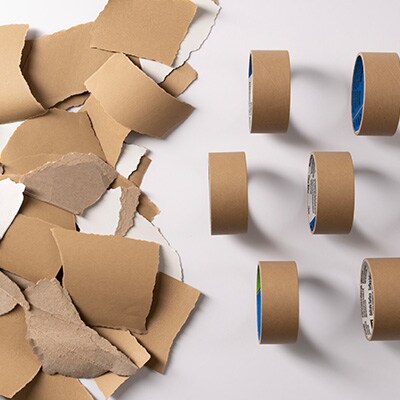 Papieren tapes en andere papieren materialen