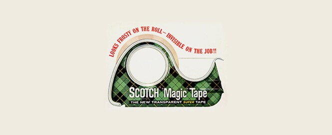 Historische afbeelding van Scotch® Magic™ Tape
